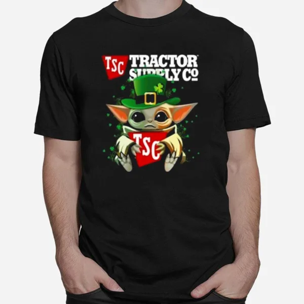 Baby Yoda St Patricks Day Tsc Tractor Supply Co Unisex T-Shirt