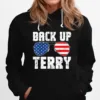 Back Up Terry American Flag Usa 4Th Of July Sunglasses Unisex T-Shirt