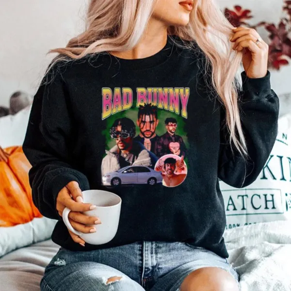 Bad Bunny 90S Vintage Style Bad Bunny Unisex T-Shirt