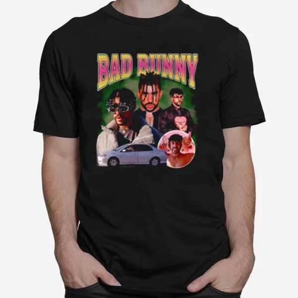 Bad Bunny 90S Vintage Style Bad Bunny Unisex T-Shirt