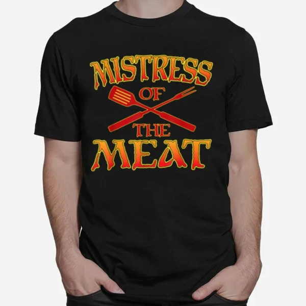 Barbecue Outfit Seductive Grill Dominatrix Unisex T-Shirt