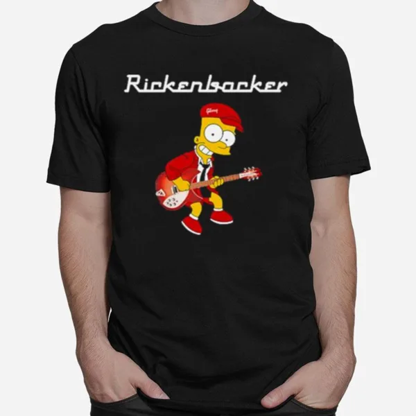 Bart Simpson Rickenbacker Unisex T-Shirt