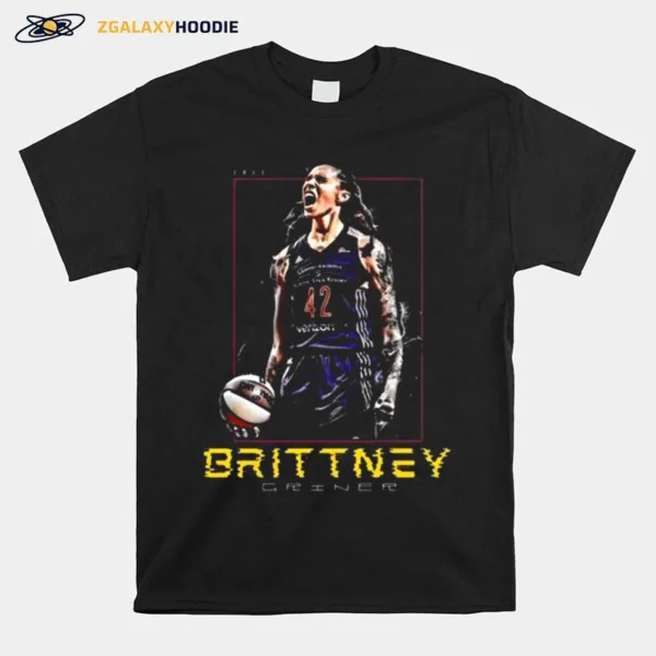 Basketball Free Brittney Griner Photographic Unisex T-Shirt