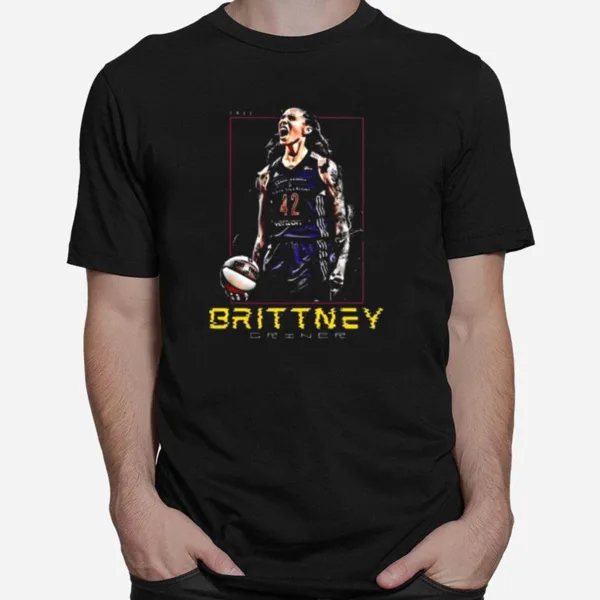 Basketball Free Brittney Griner Photographic Unisex T-Shirt