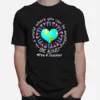 Be Kind In A World Where You Can Be Anything Pre K Teacher Unisex T-Shirt