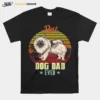 Best Dog Dad Ever Keeshond Vintage Unisex T-Shirt