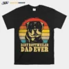 Best Rottweiler Dad Ever Sunset Retro Unisex T-Shirt