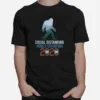 Bigfoot Social Distancing World Champion Funny Sasquatch Unisex T-Shirt