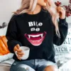 Bite Me First Kill Lesbi Series Vampire Teeth Blood Unisex T-Shirt