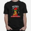 Black African American Merry Christmas Melanin Women Santa Unisex T-Shirt