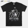 Black And White Art Nicky Hayden 69 Motorcycle Racer Unisex T-Shirt