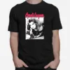 Black And White Portrait Cyndi Lauper Unisex T-Shirt