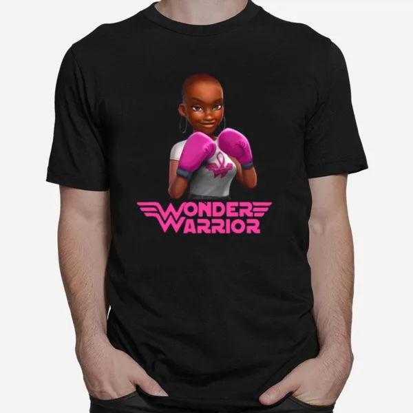 Black Girl Boxer Wonder Warrior Unisex T-Shirt