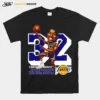 Blue Design Magic Johnson Leaker Player Unisex T-Shirt