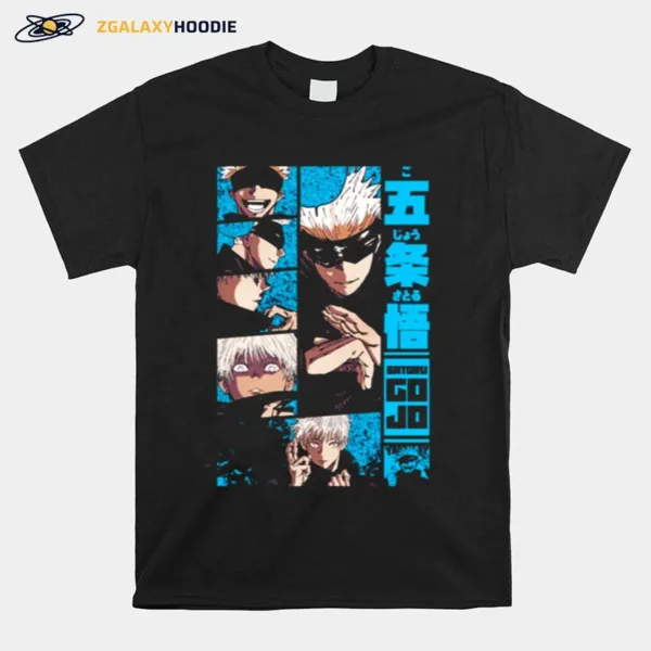 Blur Art Gojo Satoru Teacher Of Tokyo Jujutsu High Jujutsu Kaisen Jjk Anime Manga Unisex T-Shirt