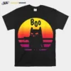 Boo Sheet Cat Halloween Ghost Retro Costume For Catlover Fun Unisex T-Shirt