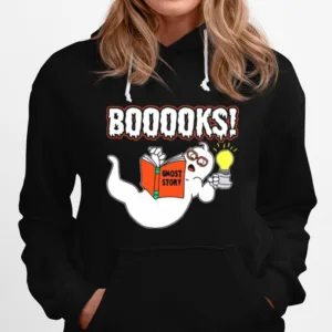 Booooks Ghost Story Halloween Unisex T-Shirt