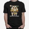 Boston Bruins Champions Thank You For The Memories Signatures Unisex T-Shirt