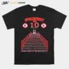 Boston Red Sox Stairway To 10 Wins Coming Soon To The Boston City Unisex T-Shirt