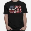 Bring Back Trump American Flag Unisex T-Shirt