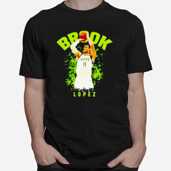 Brook Lopez Milwaukee Bucks Basketball Unisex T-Shirt