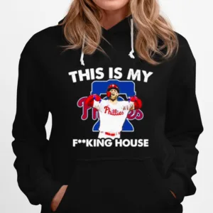 Bryce Harper Mvp Philadelphia Phillies This Is My Fucking House Unisex T-Shirt