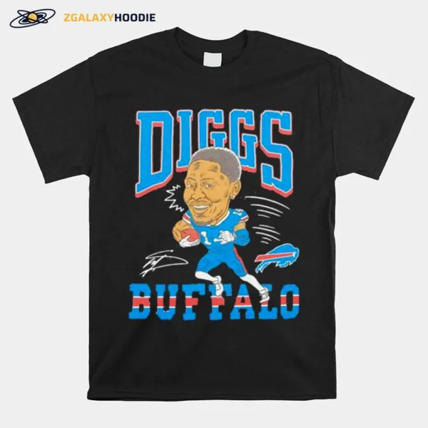 Buffalo Bills Stefon Diggs Signature Unisex T-Shirt