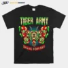 Butterfly Tiger American Psychobilly Band Tiger Army Unisex T-Shirt