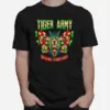 Butterfly Tiger American Psychobilly Band Tiger Army Unisex T-Shirt