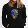 Buy Spooky Skull Autism Awareness Us Flag American Support Unisex T-Shirt