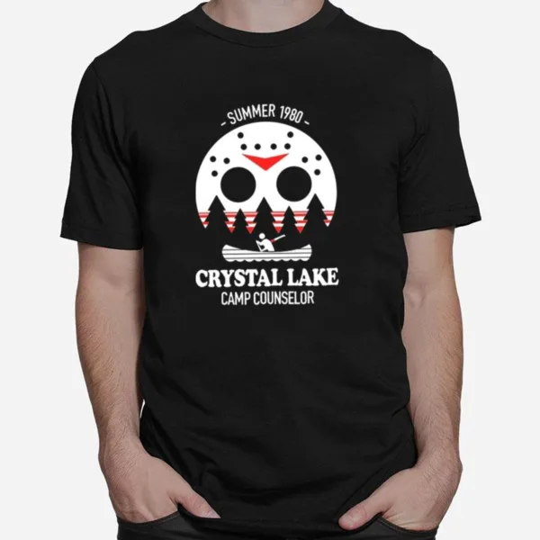 Camp Crystal Lake Summer 1980 Horror Movie Character Unisex T-Shirt