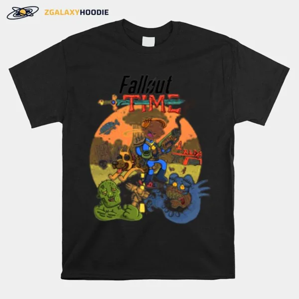 Cartoon Design Fallout Game Unisex T-Shirt
