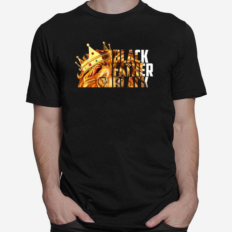 Celebrate Juneteenth 1865 Black King Black Father Proud Lion Unisex T-Shirt