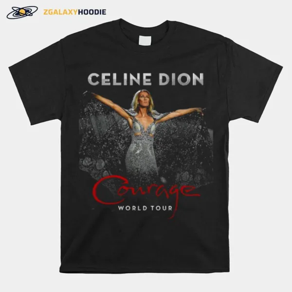 Celine Dion Courage World Tour Unisex T-Shirt