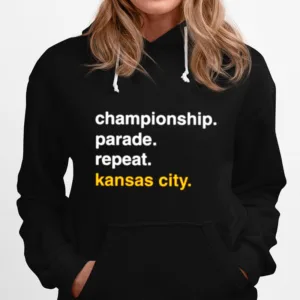 Championship Parade Repeat Kansas City Chiefs Unisex T-Shirt