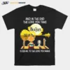 Charlie Brown And Snoopy And In The End The Love You Take Is Equal To The Love You Make The Beatles Unisex T-Shirt