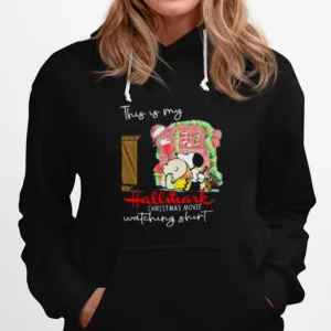 Charlie Brown And Snoopy This My Hallmark Christmas Movie Watching Unisex T-Shirt