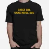 Check The Game Notes Bud Unisex T-Shirt