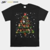 Chickens Light Christmas Tree Unisex T-Shirt