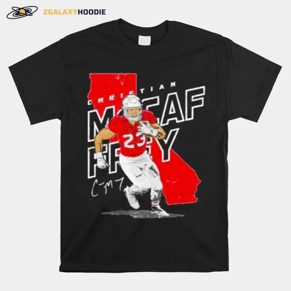 Christian Mccaffrey San Francisco 49Ers Player Map Unisex T-Shirt