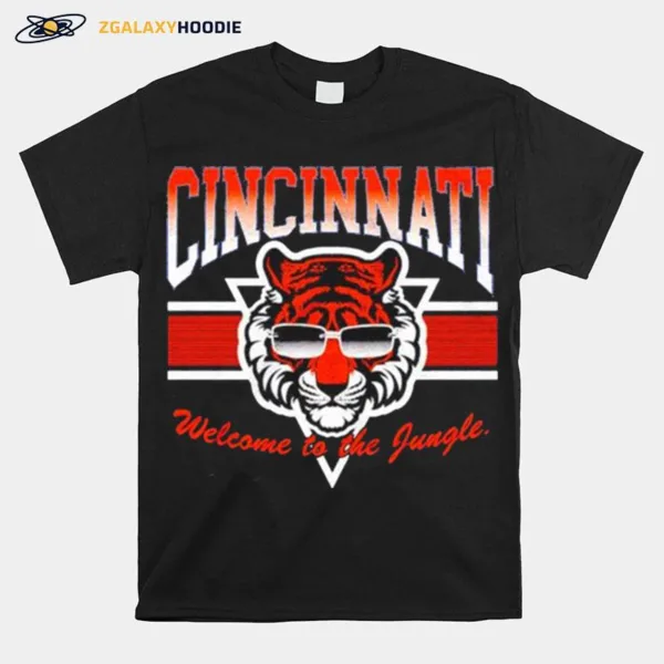 Cincinnati Welcome To The Jungle Unisex T-Shirt