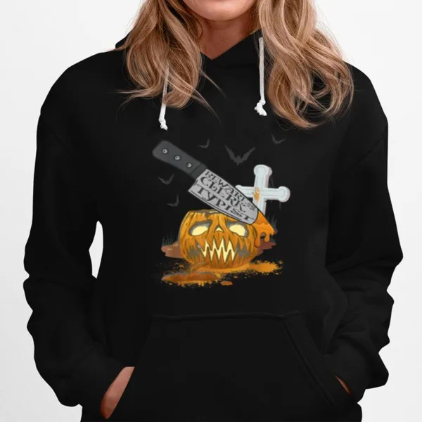 Clerk Typist Funny Halloween Party Unisex T-Shirt