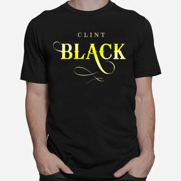 Clint Black Best Favorite Logo Graphic Unisex T-Shirt