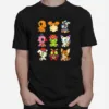 Collage Design Digimon Adventure Unisex T-Shirt