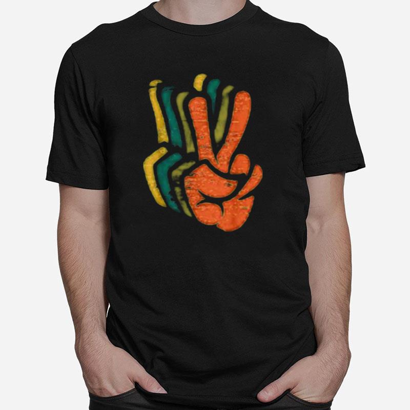 Colorful Peace Unisex T-Shirt