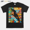 Colorfull Hornbill For Birds Unisex T-Shirt