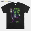 Comics Art She Hulk Pretty Green Woman Unisex T-Shirt