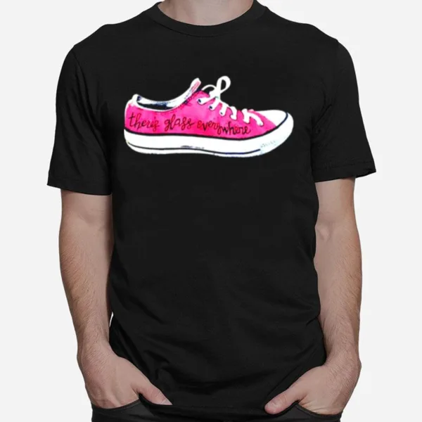 Converse Theres Glass Everywhere Sneaker Unisex T-Shirt