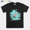 Cool Full Moon With Cloud Star Space Planets Unisex T-Shirt