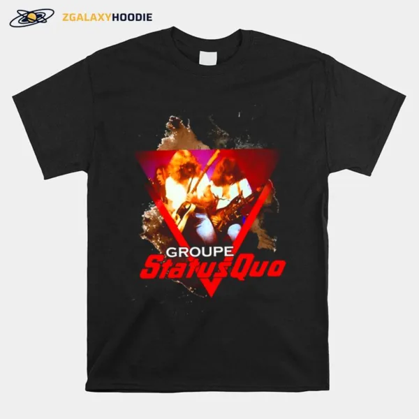 Cool Rock Music Groupe Status Quo Unisex T-Shirt